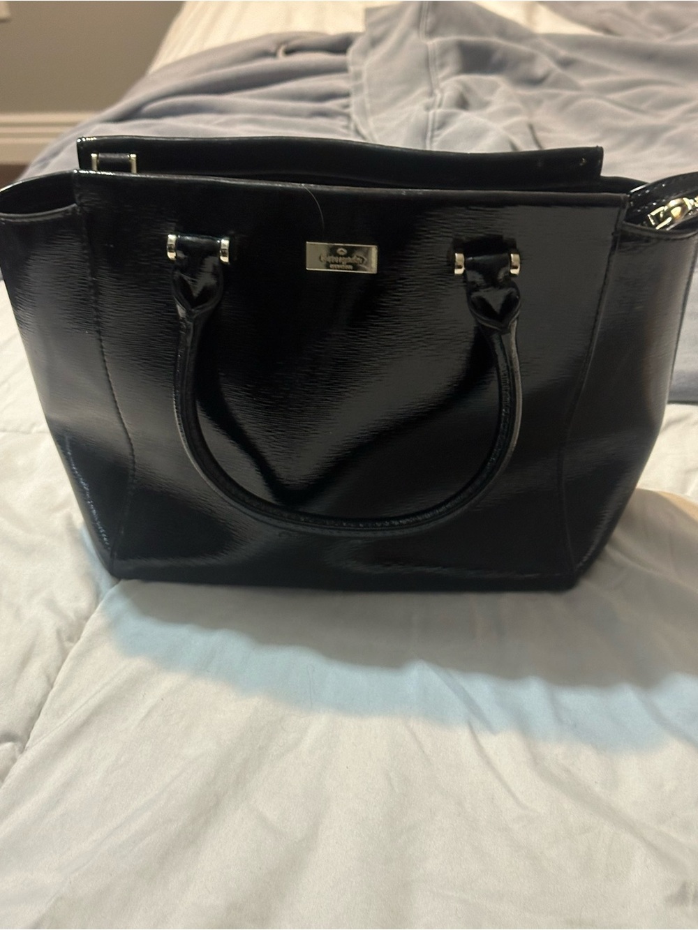 kate spade Black Patent Leather Tote